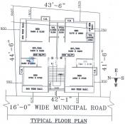 Floor Plan of Anwesha Apartment